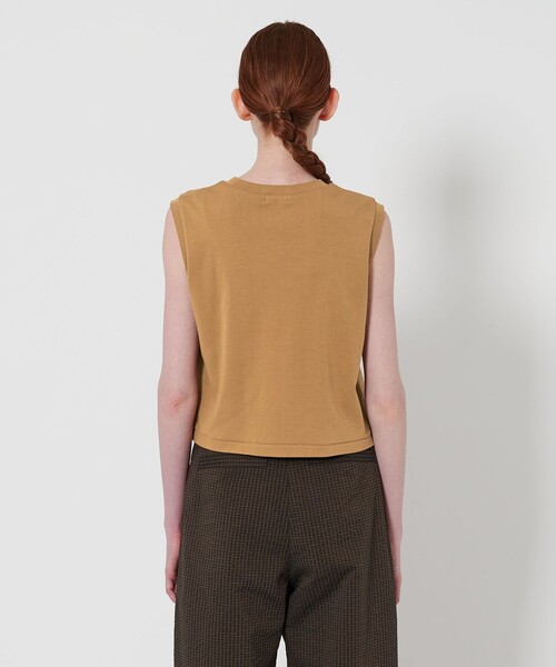 Steven Alan(スティーブンアラン)の「<Steven Alan>ノースリーブ Tシャツ(Tシャツ/カットソー・レディース・ホワイト/ブラウン/ブラック・FREE)」の21枚目の写真