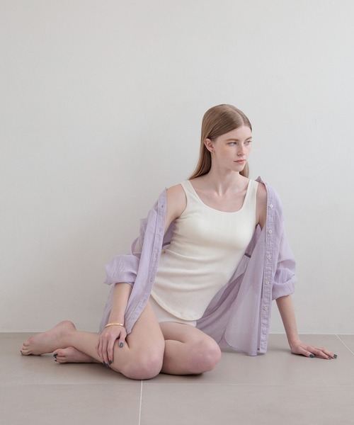 bijorie】カップ付きタンク／NEW BASIC light（インナーウェア