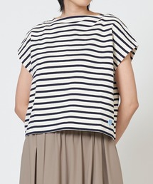 FRENCH SLEEVE BOAT NECK P.O. フレンチ スリーブ ボート ネック プルオーバー