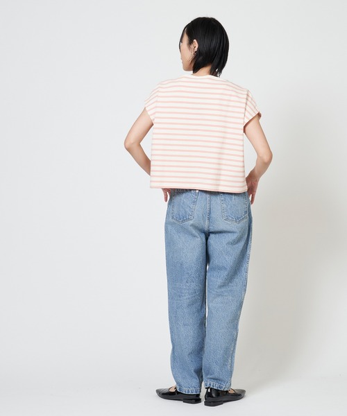 ORCIVAL(オーシバル)の「FRENCH SLEEVE BOAT NECK P.O. フレンチ スリーブ ボート ネック プルオーバー(Tシャツ/カットソー・レディース・ホワイト系その他/ブラック/ホワイト/ホワイト系その他3/ホワイト系その他2/キナリ/ブルー系その他/ブラウン系その他・1)」の21枚目の写真