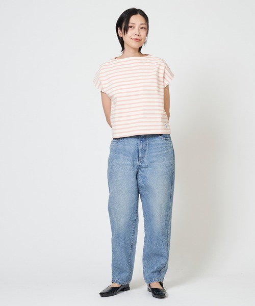 ORCIVAL(オーシバル)の「FRENCH SLEEVE BOAT NECK P.O. フレンチ スリーブ ボート ネック プルオーバー(Tシャツ/カットソー・レディース・ホワイト系その他/ブラック/ホワイト/ホワイト系その他3/ホワイト系その他2/キナリ/ブルー系その他/ブラウン系その他・1)」の19枚目の写真