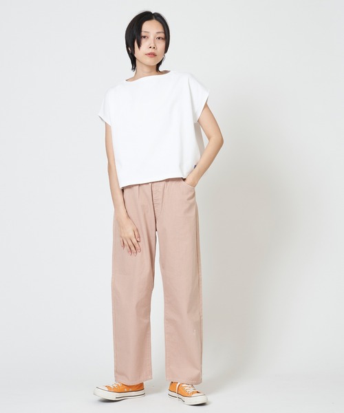 ORCIVAL(オーシバル)の「FRENCH SLEEVE BOAT NECK P.O. フレンチ スリーブ ボート ネック プルオーバー(Tシャツ/カットソー・レディース・ホワイト系その他/ブラック/ホワイト/ホワイト系その他3/ホワイト系その他2/キナリ/ブルー系その他/ブラウン系その他・1)」の10枚目の写真