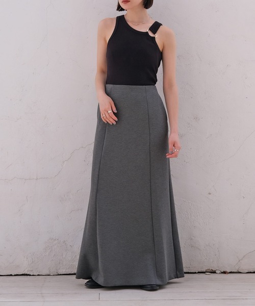 AKTE（アクテ）の「メタルリングタンクトップ（タンクトップ・レディース・ホワイト/ブラック・FREE）」の15枚目の写真