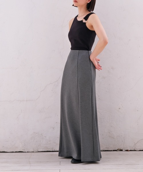 AKTE（アクテ）の「メタルリングタンクトップ（タンクトップ・レディース・ホワイト/ブラック・FREE）」の16枚目の写真