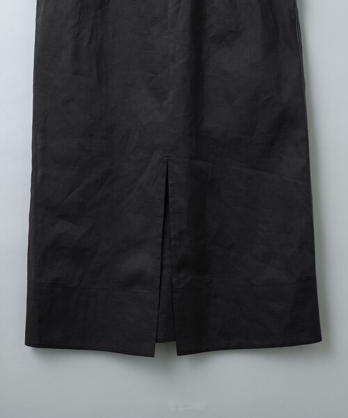 6（ロク）の「＜6(ROKU)＞スケ ボリューム ワンピース（ワンピース・レディース・ブラック/ベージュ・38/36）」の8枚目の写真