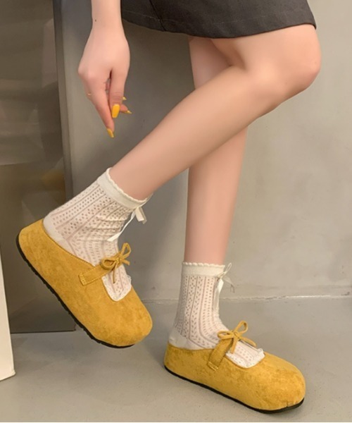 Vipoa（ヴィポア）の「フレンチスクエアスリッパ（スリッポン・レディース・ブルー/レッド/ベージュ/イエロー・SMALL/MEDIUM/LARGE）」の12枚目の写真