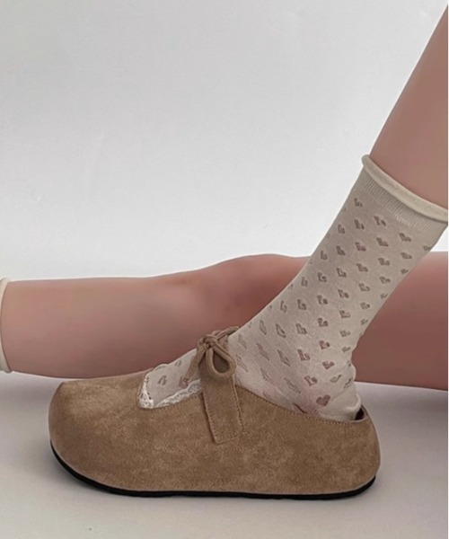 Vipoa（ヴィポア）の「フレンチスクエアスリッパ（スリッポン・レディース・ブルー/レッド/ベージュ/イエロー・SMALL/MEDIUM/LARGE）」の7枚目の写真