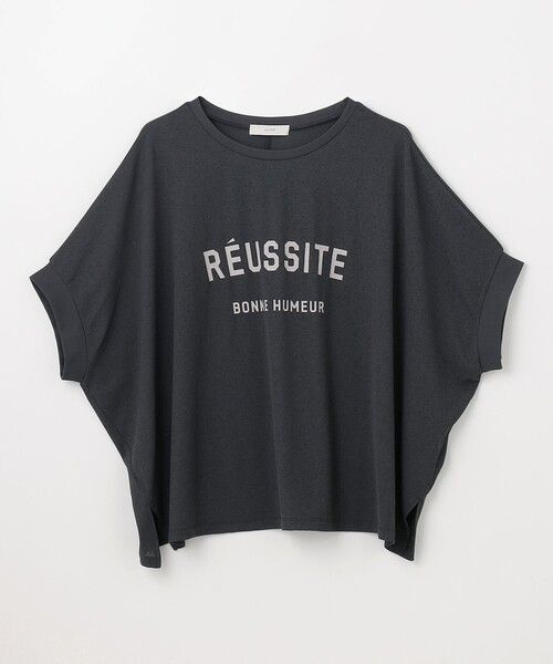 ANY（エニィ）の「シアージョーゼットボクシーロゴＴ（Tシャツ/カットソー・レディース・グレー系/ホワイト系・4）」の15枚目の写真