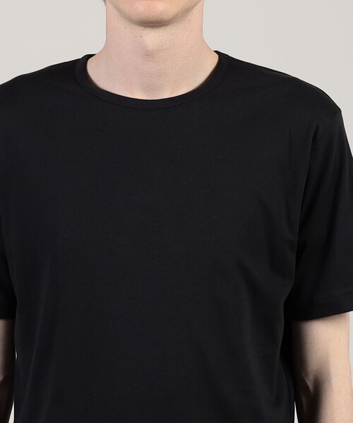 SUNSPEL シーアイランド コットン クルーネック シーアイランドコットンクルーネックジャンパー （Black）| Sunspel