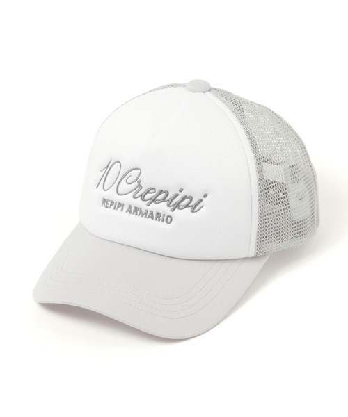 10C REPIPI（ジューシーレピピ）の「【10C REPIPI】ロゴメッシュキャップ（キャップ・キッズ・ブラック/グレー・FREE）」の2枚目の写真