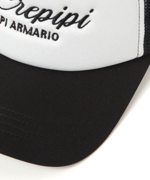 10C REPIPI（ジューシーレピピ）の「【10C REPIPI】ロゴメッシュキャップ（キャップ・キッズ・ブラック/グレー・FREE）」の7枚目の写真