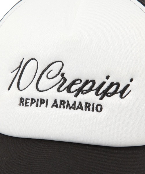 10C REPIPI（ジューシーレピピ）の「【10C REPIPI】ロゴメッシュキャップ（キャップ・キッズ・ブラック/グレー・FREE）」の8枚目の写真