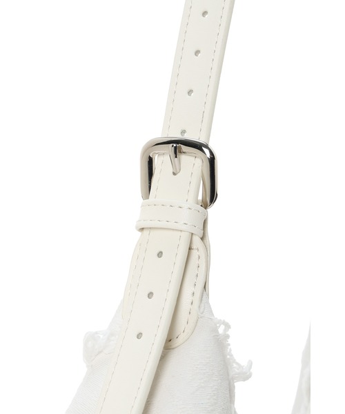 ALEXIA STAM（アリシアスタン）の「Floral Fringe Shoulder Bag /ショルダーバッグ（ショルダーバッグ・レディース・ブラック/ホワイト・FREE）」の13枚目の写真