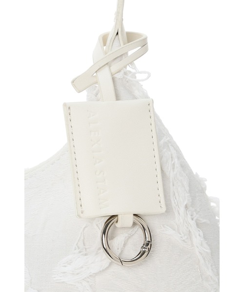 ALEXIA STAM（アリシアスタン）の「Floral Fringe Shoulder Bag /ショルダーバッグ（ショルダーバッグ・レディース・ブラック/ホワイト・FREE）」の14枚目の写真
