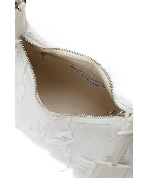 ALEXIA STAM（アリシアスタン）の「Floral Fringe Shoulder Bag /ショルダーバッグ（ショルダーバッグ・レディース・ブラック/ホワイト・FREE）」の15枚目の写真