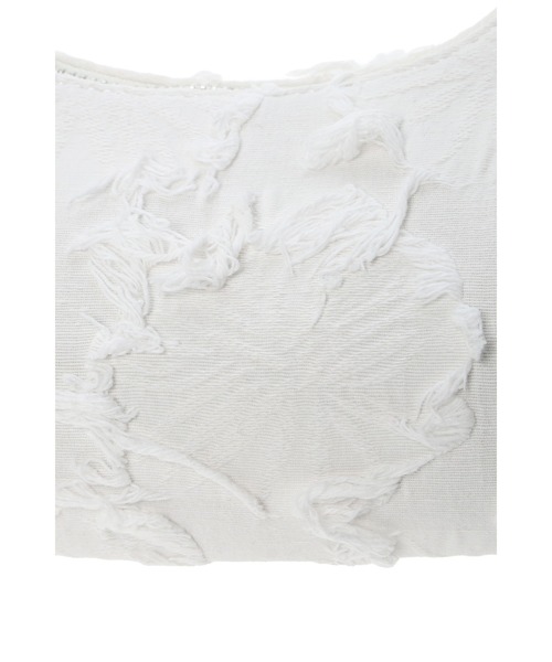 ALEXIA STAM（アリシアスタン）の「Floral Fringe Shoulder Bag /ショルダーバッグ（ショルダーバッグ・レディース・ブラック/ホワイト・FREE）」の16枚目の写真