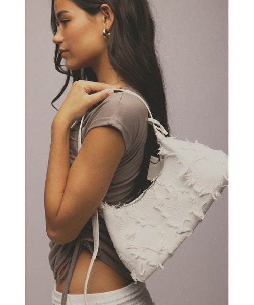 Floral Fringe Shoulder Bag /ショルダーバッグ（ショルダー