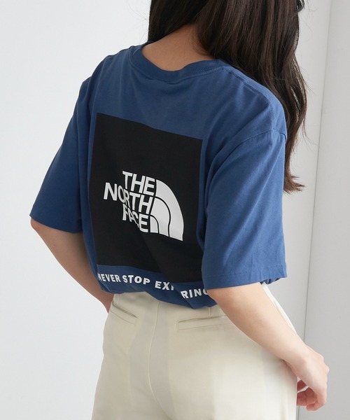 THE NORTH FACE(ザノースフェイス)の「【THE NORTH FACE】バックプリント ボックスロゴTシャツ NF0A812H KY4(Tシャツ/カットソー・メンズ・ブラック/ホワイト/ネイビー・L/M/S/XL)」の3枚目の写真