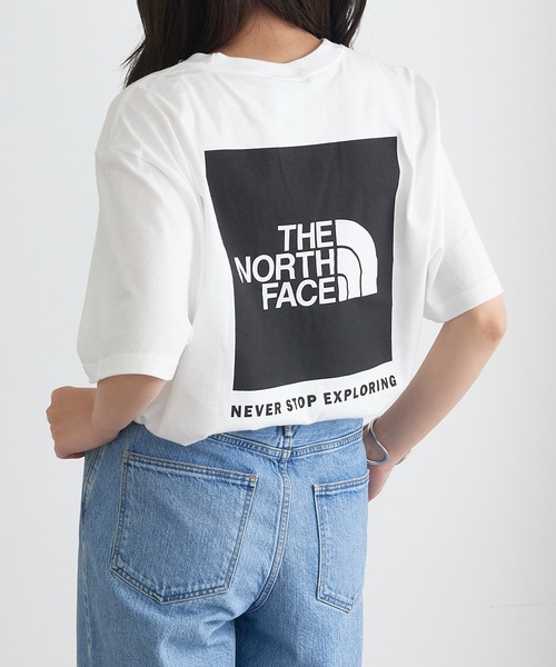 THE NORTH FACE(ザノースフェイス)の「【THE NORTH FACE】バックプリント ボックスロゴTシャツ NF0A812H KY4(Tシャツ/カットソー・メンズ・ブラック/ホワイト/ネイビー・L/M/S/XL)」の12枚目の写真