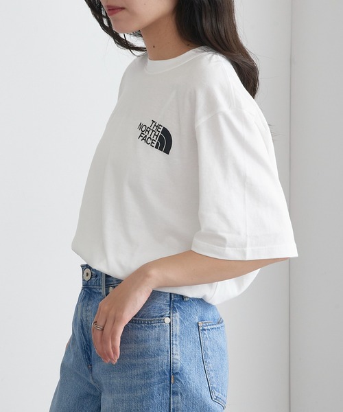 THE NORTH FACE(ザノースフェイス)の「【THE NORTH FACE】バックプリント ボックスロゴTシャツ NF0A812H KY4(Tシャツ/カットソー・メンズ・ブラック/ホワイト/ネイビー・L/M/S/XL)」の11枚目の写真