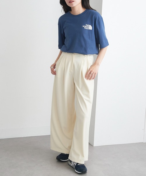 THE NORTH FACE(ザノースフェイス)の「【THE NORTH FACE】バックプリント ボックスロゴTシャツ NF0A812H KY4(Tシャツ/カットソー・メンズ・ブラック/ホワイト/ネイビー・L/M/S/XL)」の19枚目の写真