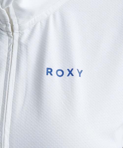 ROXY（ロキシー）の「【ROXY/ロキシー】24SS AURORA STAND/水陸両用ドローコード付き長袖ハイネックジップアップラッシュガード(水着)（ラッシュガード・レディース・ブラック/ピンク/カーキ/ネイビー/ホワイト/オフホワイト・SMALL/MEDIUM/LARGE）」の16枚目の写真