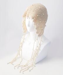 WEGO | WEGO/パールクロシェボンネット(ハット)