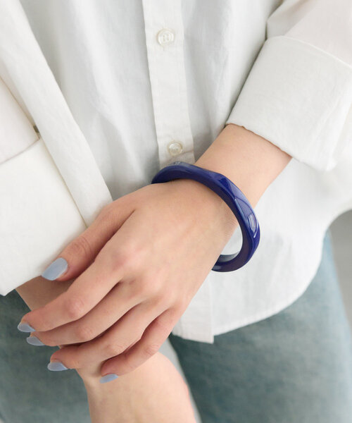 ear PAPILLONNER(イアパピヨネ)の「トソウカラー2連ブレスレット(ブレスレット・レディース・ホワイト系その他/ネイビー・FREE)」の22枚目の写真