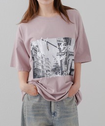 ルーズフォトTシャツ