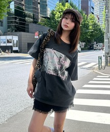 RAY CASSIN | ルーズフォトTシャツ(Tシャツ/カットソー)