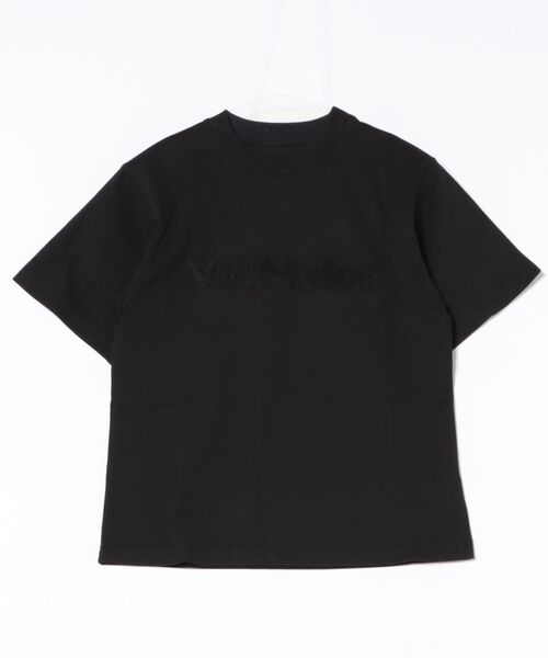 W:Huku(フーク)の「パイル フーク ロゴ シンプル Tシャツ / 半袖 ハーフスリーブ(Tシャツ/カットソー・レディース・オフホワイト/ブラック・FREE)」の12枚目の写真