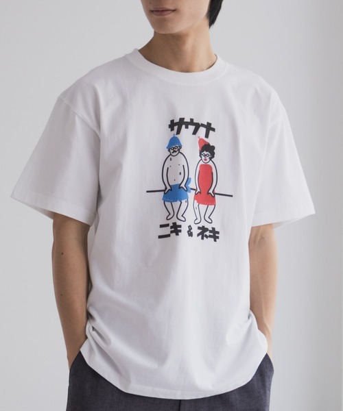 万博　サウナ　太陽のつぼみ　Tシャツ　Mサイズ グレー 万博 サウナ 太陽のつぼみ Tシャツ Mサイズ ホワイト - メルカリ