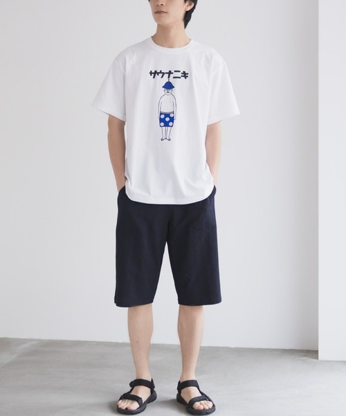 Mac-House（マックハウス）の「サウナニキオーバーサイズプリントTシャツ / サウナニキ /サウナネキ /サウナニキ＆ネキ/ロウリュウニキ /全日本サウナニキ（Tシャツ/カットソー・メンズ・ホワイト系4/ホワイト系6/ホワイト系3/ホワイト系5/ホワイト系1/ホワイト系2・M/L/XL）」の9枚目の写真