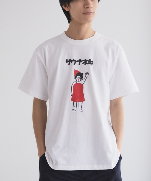 セール】サウナニキオーバーサイズプリントTシャツ / サウナニキ