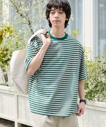 メンズのTシャツ/カットソー（グリーン・カーキ/緑色系
