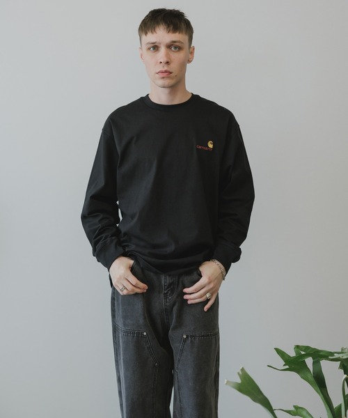 Carhartt WIP（カーハートダブリューアイピー）の「Carhartt WIP/カーハートダブリューアイピー L/ST-SHIRT  ロングスリーブTシャツ（Tシャツ/カットソー・メンズ・ブラック/グレー/チャコールグレー/グリーン/ホワイト・XL/L/M/S）」の15枚目の写真