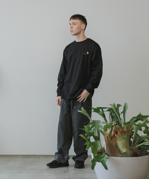 Carhartt WIP（カーハートダブリューアイピー）の「Carhartt WIP/カーハートダブリューアイピー L/ST-SHIRT  ロングスリーブTシャツ（Tシャツ/カットソー・メンズ・ブラック/グレー/チャコールグレー/グリーン/ホワイト・XL/L/M/S）」の19枚目の写真