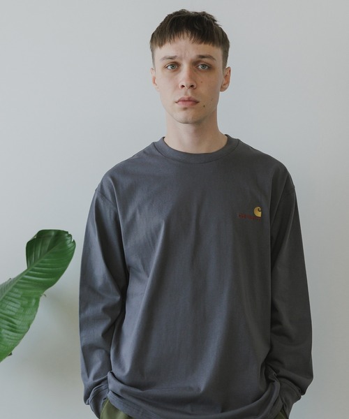 Carhartt WIP（カーハートダブリューアイピー）の「Carhartt WIP/カーハートダブリューアイピー L/ST-SHIRT  ロングスリーブTシャツ（Tシャツ/カットソー・メンズ・ブラック/グレー/チャコールグレー/グリーン/ホワイト・XL/L/M/S）」の22枚目の写真