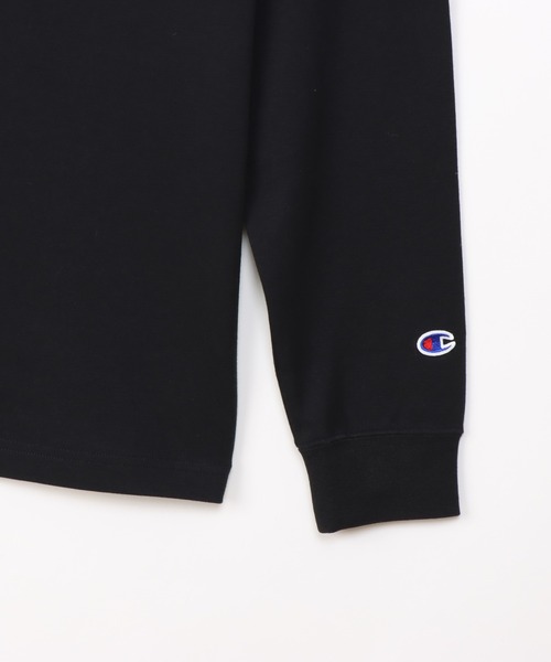 Champion(チャンピオン)の「【Champion/チャンピオン】メンズ ベーシック タートルネックロングスリーブTシャツ(Tシャツ/カットソー・メンズ・オリーブ/ブラック/オフホワイト/ネイビー/チャコール・LARGE/X-LARGE/MEDIUM/SMALL)」の22枚目の写真