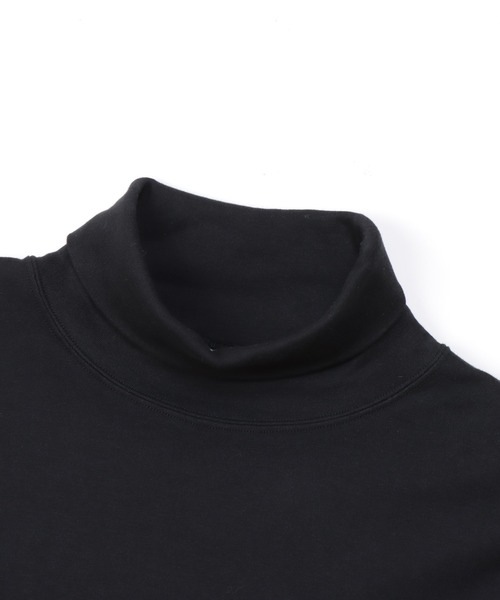 Champion(チャンピオン)の「【Champion/チャンピオン】メンズ ベーシック タートルネックロングスリーブTシャツ(Tシャツ/カットソー・メンズ・オリーブ/ブラック/オフホワイト/ネイビー/チャコール・LARGE/X-LARGE/MEDIUM/SMALL)」の12枚目の写真