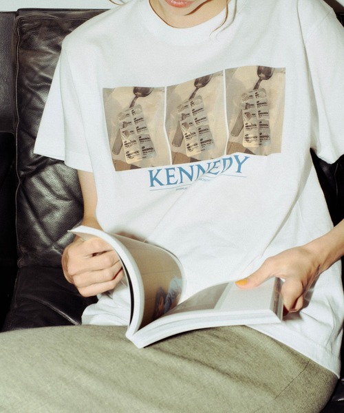 KENNEDY MAGAZINE for ADAM ET ROPE'】別注T-SHIRT（Tシャツ