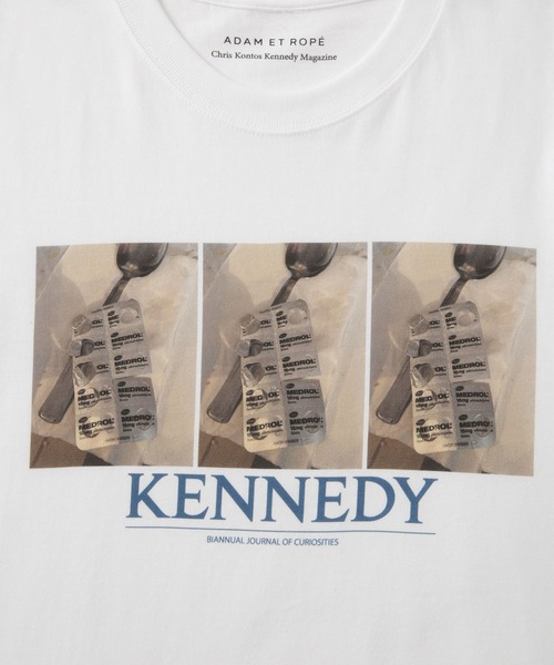 KENNEDY MAGAZINE for ADAM ET ROPE'】別注T-SHIRT（Tシャツ