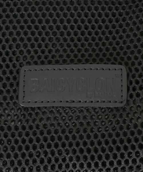 BAICYCLON by Bagjack（バイシクロン バイ バグジャック）の「BAICYCLON by bagjack　MESH DRAW STRING BAG S（ショルダーバッグ・メンズ・ブラック・FREE）」の7枚目の写真