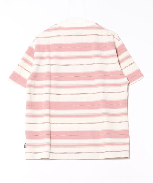 Eddie Bauer(エディーバウアー)の「マルチボーダー 半袖 Tシャツ(Tシャツ/カットソー・メンズ・ブラック系/ベージュ系/ピンク系・XXL/M/XL/L/S)」の18枚目の写真
