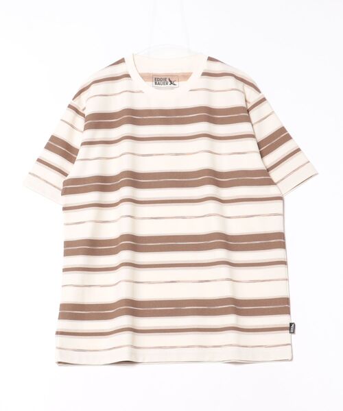Eddie Bauer(エディーバウアー)の「マルチボーダー 半袖 Tシャツ(Tシャツ/カットソー・メンズ・ブラック系/ベージュ系/ピンク系・XXL/M/XL/L/S)」の17枚目の写真