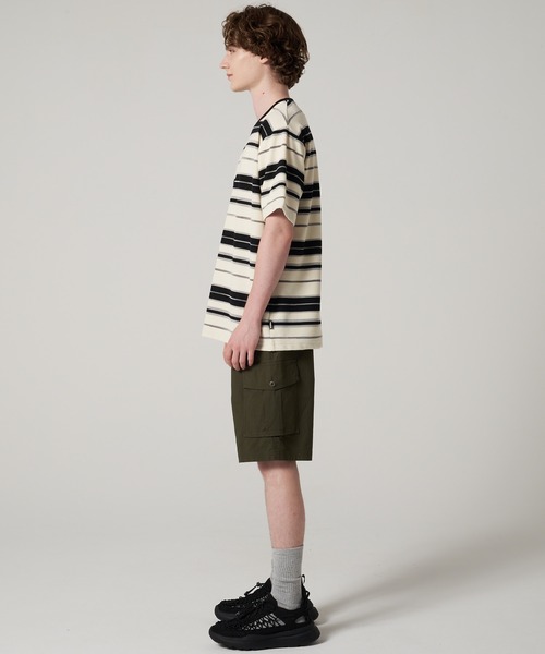 Eddie Bauer(エディーバウアー)の「マルチボーダー 半袖 Tシャツ(Tシャツ/カットソー・メンズ・ブラック系/ベージュ系/ピンク系・XXL/M/XL/L/S)」の5枚目の写真