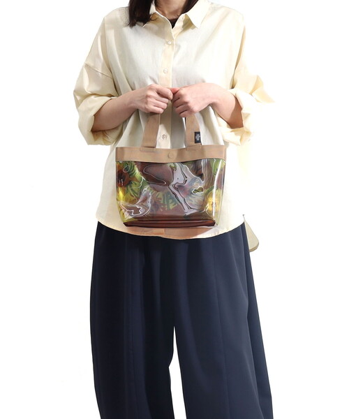 COOCO（クーコ）の「アートプリントＰＶＣ２ＷＡＹバッグ（ハンドバッグ・レディース・イエロー・FREE）」の13枚目の写真