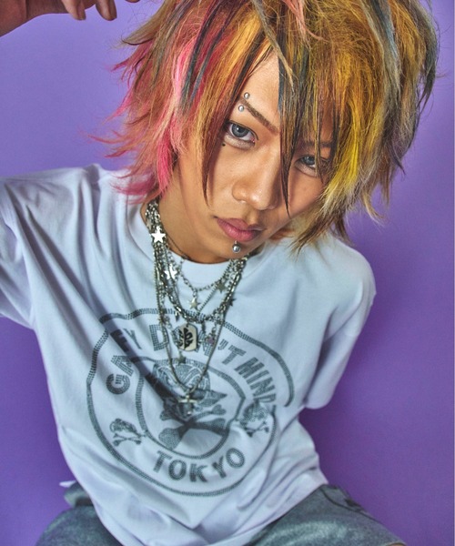 GALFY(ガルフィー)の「『GALFY/ガルフィー』どんまいTシャツ(Tシャツ/カットソー・レディース・ホワイト/ブラック・XL/L)」の1枚目の写真