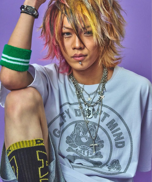 GALFY(ガルフィー)の「『GALFY/ガルフィー』どんまいTシャツ(Tシャツ/カットソー・レディース・ホワイト/ブラック・XL/L)」の7枚目の写真