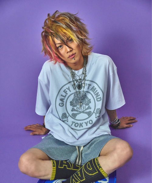 GALFY(ガルフィー)の「『GALFY/ガルフィー』どんまいTシャツ(Tシャツ/カットソー・レディース・ホワイト/ブラック・XL/L)」の9枚目の写真